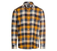 Camel active Manica Lunga Uomo Regular Fit Blu Giallo a Quadri 6S46 409146 67 Bu