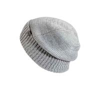 Camel active Mütze Strickmütze Beanie Unifarben Grigio 8M50 406500 06 stone gray