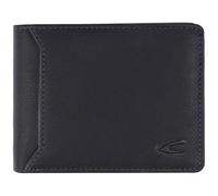 camel active Ocean - Portafoglio da uomo, formato orizzontale, misura piccola, Nero, s, Moderno