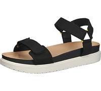 camel active Pad Sport Sandal, Donna, Nero, 42 EU