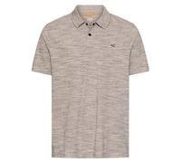 Camel Active Polo Da Uomo Regular Fit Marrone Mélange 7P25 409920 26 Mud Brown