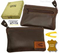 Camel Active Portachiavi Borsa In Pelle Marrone