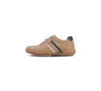 camel active Scarpa bassa Split/Synthetic TAN/BLU, Blu abbronzante 446, 41 EU