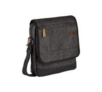 camel active Tasca Air Flap Uomo, Grigio scuro, 26,5x7x30, 004073