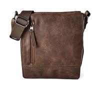 camel active Traces Messaggero Vera Pelle 20.5 cm marrone