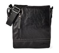 camel active Traces Messaggero Pelle 20.5 cm nero