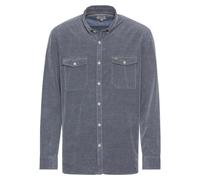 Camel active Uomo Cordoni Camicia a Maniche Lunghe Blu 4S41 409141 42 Blu Denim