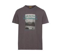 Camel active Uomo T-Shirt Regular Fit Grigio 5T06 409700 08 Thunderstorm