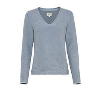 Camel Active Womenswear 3095345K78 Maglione, Grigio/Blu, XL Donna