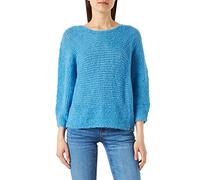 Camel Active Womenswear 309590/7k25 Maglioncino Coprispalle, Blu Acqua, L Donna