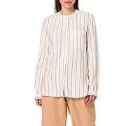 Camel Active Womenswear 3097295s70 Camicia da Donna, Strisce offwhitecurrystriped, M