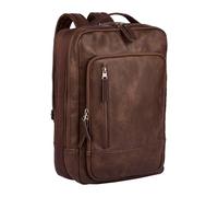 camel active Traces Zaino da giorno L Pelle 39.5 cm Scomparto per laptop marrone