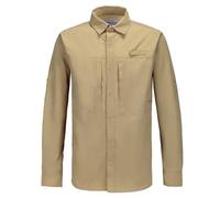 CAMEL Camicia da Uomo a Maniche Lunghe con Tasche, indossabile in Primavera, Estate e Autunno, Comoda e alla Moda