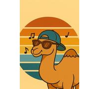 Camel Chill Notes - For School, Ideas & More: Perfect for notes, stories and creative ideas | Grid Paper | 6 x 9 in | 100 Pages