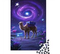 Camel Puzzle 1000 Pezzi, Geografia Mentale, Esperienza Tattile, Opera Conversazionale 1000pcs (75x50cm)