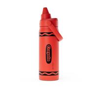 CamelBak Crayola Chug - Borraccia in acciaio INOX, 470 ml, colore: Rosso | Isolamento a ritenzione di freddo, coperchio antigoccia, dimensioni compatte per tutti i giorni, base stabile in silicone