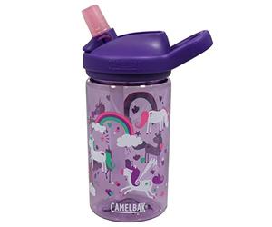 Camelbak Kinder Trinkflasche Eddy+ Plus Kids, 400 ml, Einhorn Regenbogen - Lila, 2282
