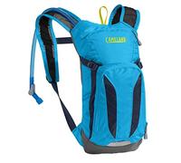 CamelBak Mini M.U.L.E. Zaino, Unisex Bambini, Azalea/Aruba Blue, Taglia Unica