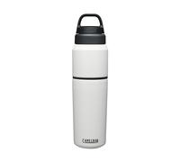 Camelbak Borraccia in acciaio inox MultiBev SST Vacuum (Dimensione 0.65L+0.5L, Bianco)