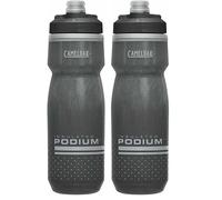 CamelBak Podium Chill Bottiglia da Ciclismo Nero 630ml (Confezione da 2)