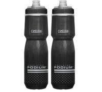 CamelBak Podium Chill Bottiglia da Ciclismo Nero 720ml (Confezione da 2)