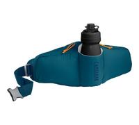 CamelBak Podium Flow 2 - Marsupio per mountain bike, Gravel Cycling - Contiene una borraccia Podium Dirt Series da 62 once, blu marocchino