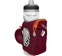 CamelBak Quick Grip Chill Handheld, 21oz, Burgundy/Hot Coral 2022, Gilet di idratazione Unisex Adulto, Bordeaux/Corallo Caldo, 620ML