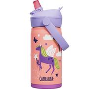 CamelBak Thrive Flip Straw Kids - Borraccia termica in acciaio inox, 350 ml, motivo: unicorni magici