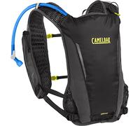 CAMELBAK Unisex - Adult Circuit Run Hydration Vest, Black/Yellow, One Size