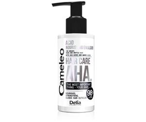 Cameleo - AHA Hair Care - Emulsione acida nutriente - Per capelli grassi, deboli e sfibrati - Rafforza - Nutre - Rigenera - AHA acidi - Aminoacidi - 150ml
