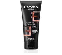 Cameleo Men - Shampoo per Uomo che Riduce la Perdita di Capelli - Pulizia dei capelli e del cuoio capelluto - Sfumature scure naturali - Rafforzamento dei capelli - Estratti e Peptidi - 150ml