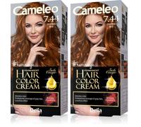 Cameleo - Omega Plus - Tinta per Capelli - Rosso Rame - Colore Profondo, Duraturo - Colorazione Permanente - Protezione per i Capelli - Kit Completo per la Colorazione - 50ml (Confezione da 2)