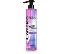 Cameleo - Shampoo Argento - Effetto Anti-giallo - Per Capelli Biondi, Grigi, Schiariti - Protezione UV - Per Uso Quotidiano - Riflessi di Platino, Shampoo Viola lo Schiarimento, la Cura - 250ml