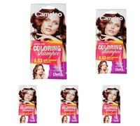 Cameleo - Shampoo colorante - Gold Caramel - Aggiornamento del colore facile e veloce ''Tone In Tone''. - Senza ammoniaca e ossidanti - Shampoo in bustina - 40ml (Confezione da 5)