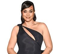 Camelia Jordana (Long Dress) Half Body Buddy Cutout