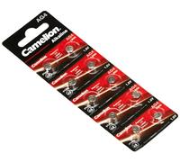 Camelion 12051004, Batterie alcaline a bottone (AG 4/LR66/LR626/377, 1,5 V, confezione blister da 10 pezzi)