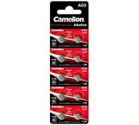 200x cella a bottone alcalina Camelion AG5 1,5 V LR48 AG5-BP10 (20 x 10 blister)