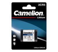 2 Camelion 2CR5 Litio batteries 6V Foto Fotocamera 1400mAh DL245 1BL 2032 Nuovo