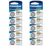 Camelion 5003LC - 10x pile a bottone CR2025 al litio