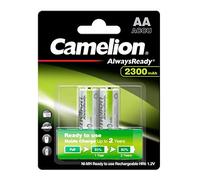 CAMELION AA/HR6, 2300 mAh, PILAS RECARGABLES ALWAYSREADY Ni-MH, 2 PIEZA(S)