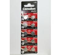 Camelion Ag10 / Lr54 / 189/389 / Lr1130 Confezione da 10 batterie alcaline a lunga durata (data di scadenza marchiata)