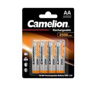 Batteria Camelion Mignon Ni-Mh 2500MAH 4 pezzi giallo