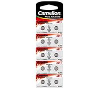 Camelion Pile a bottone alcaline AG11/LR58/LR721/362 con AlMn/1,5 V/21 mAh