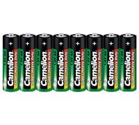 Camelion Super Heavy Duty Green Confezione da 8 batterie Mignon AA R06 UM3