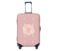Camellia In Bloom - Copertura per bagagli da viaggio per bagagli da 45-81 cm, lavabile, resistente ai graffi, Rose Cartoon, M