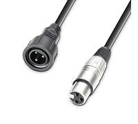 Cameo Cavo Adattatore DMX Connettore IP65 / XLR Femmina 3P 1mt