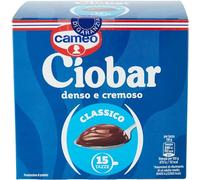 Cameo Ciobar Classico Cioccolata Calda, Miscela per Bevanda al Gusto di Cioccolato Densa e Cremosa per 15 Tazze, Adatta alla Preparazione Vegana, Confezione da 15 Buste da 25 g cadauna, Totale 375 g