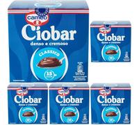 Cameo Ciobar Classico Cioccolata Calda, Miscela per Bevanda al Gusto di Cioccolato Densa e Cremosa per 15 Tazze, Adatta alla Preparazione Vegana, Confezione da 75 Buste da 25 g cadauna, Totale 375 g