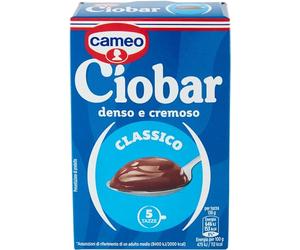 Cameo Ciobar Classico Cioccolata Calda, Preparato per Bevanda al Gusto Cioccolato Denso e Cremoso per 5 Tazze, Adatto alla Preparazione Vegana, Confezione da 5 Buste da 25 g, 125 g