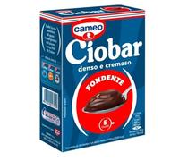 Cameo Ciobar Fondente Preparato per Cioccolata Calda al Cioccolato Fondente Denso e Cremoso Scatola con 5 Bustine 115g